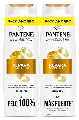 Image de Coffret Shampooing Réparateur et Protecteur Pantene, 2 flacons de 325 ml