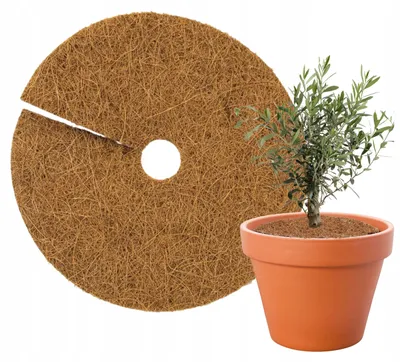 Image de De haute qualité - Riche en éléments nutritifs - Pour le jardin et le balcon - Tapis de coco - Protection des plantes - Protection contre le gel - Protection contre les mauvaises herbes