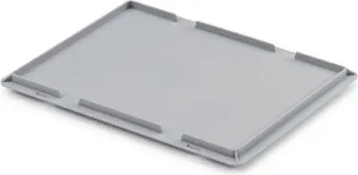 Produktbild von Auflagedeckel für Eurobehälter | BxT 30x40cm | Eurobox, Transportbox, Transportbehälter, Stapelbehälter