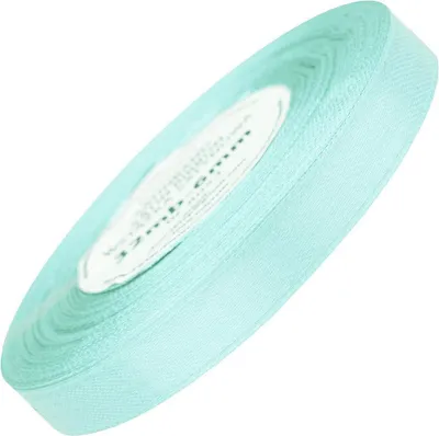 Image de Ruban de satin vert menthe 12mm - 32mb