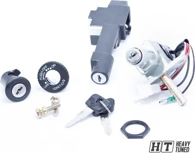 Image de Kit de serrures pour Malaguti F12 (3 pièces)