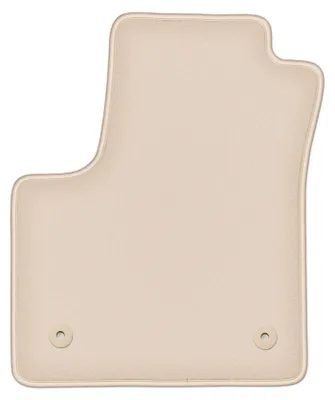 Produktbild von DURBAN Beige Velours-Fahrerfußmatte für Opel Meriva B Minivan (2010-2017)