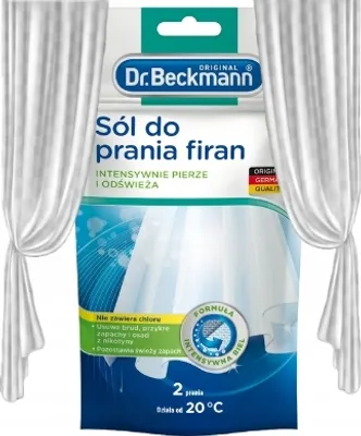 Produktbild von Waschsalz für strahlend weiße Gardinen, bleicht 3 Nuancen, schon ab 20°C, 80g