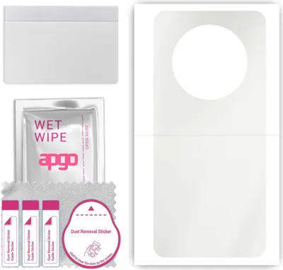 Produktbild von apgo Rückseite Schutzfolie, Matt, kompatibel mit Huawei Mate 50E, Hinten Hydrogel-Displayschutzfolie mit Positionierhilfe, kratzfest, einfache Montage