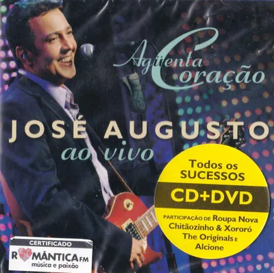 Productafbeelding van JOSE AUGUSTO - Aguenta Coracao: Live [CD+DVD]