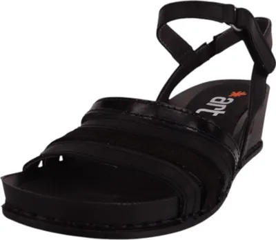 Produktbild von art Keilsandaletten Damen 32303637323039 Schwarz 39 EU