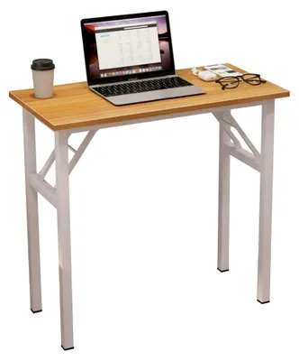 Produktbild von Faltbarer Computertisch 80 x 40 cm für Home Office und Arbeitsplatz