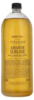 Zdjęcie produktu dla L'Occitane Almond (Amande) Shower Oil Refill, Olejek pod prysznic, 500 ml, Dorośli, Kobiety, Ciało, Skóra uniwersalna