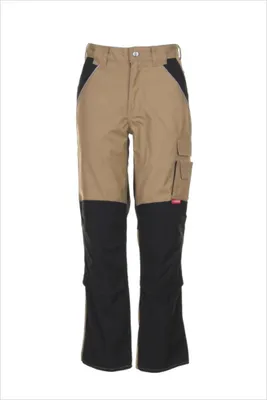 Produktbild von Planam  Plaline Bundhose sand/schwarz Gr. 48, 2514048