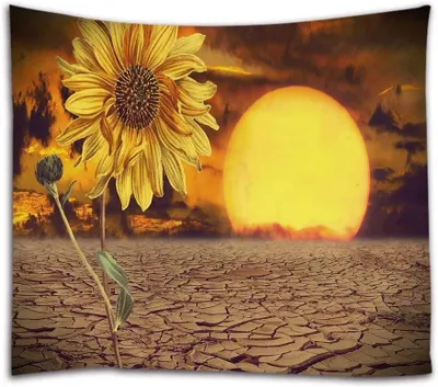 Productafbeelding van Wandkleed - Wandtapijt Muurdecoratie - Muren Aankleden - Hoge Resolutie Print - 180 x 230 cm - Meerdere Kleuren