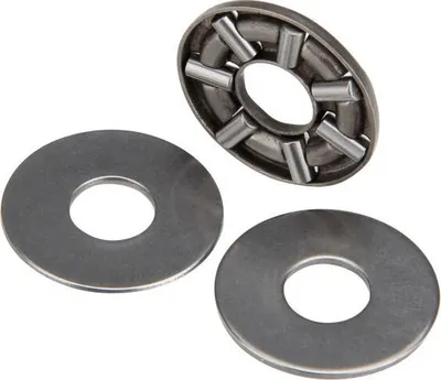 Immagine prodotto di Cuscinetto assiale + disco AS 6,4x17,2x2mm Perno di pressione frizione per Zündapp ZD ZR 10 20 30 Tipo 446 / KS K 50 80 Tipo 530 537 540
