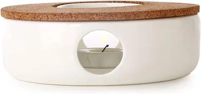 Produktbild von Porzellanele Elefantenteebecherwärmer - hält Tee warm - 1 Stück - Weiß