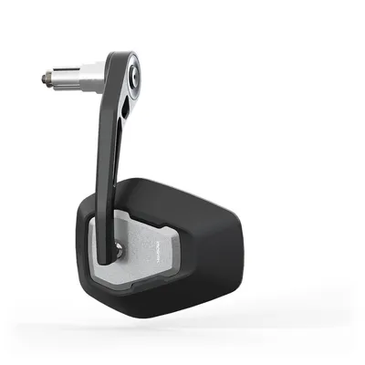 Produktbild von HIGHSIDER ESAGANO-RS EVO Lenkerendenspiegel, schwarz/silber, für 1 u. 7/8 Zoll, E-, Stück