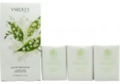 Produktbild von Yardley Lily of the Valley Seife 3 x 100g