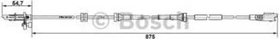 Produktbild von Bosch Sensor, Raddrehzahl  0 265 007 790