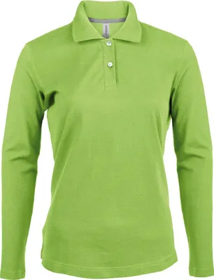 Produktbild von Kariban Damen Piqué Poloshirt Langarm