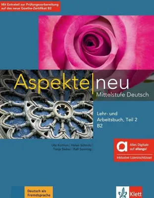 Obrázek produktu pro Aspekte neu B2 - Hybridní vydání - učebnice/pracovní sešit 2. díl + MP3 allango.net + licence (24 měsíců)