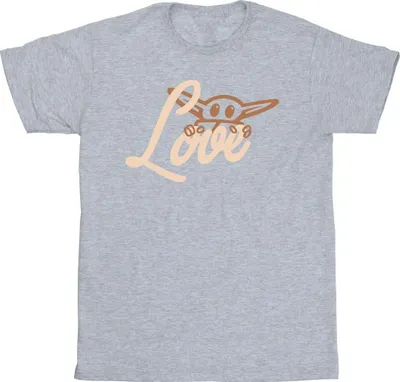 Produktbild von Star Wars - "Love" T-Shirt für Herren BI46823 (5XL) (Grau)