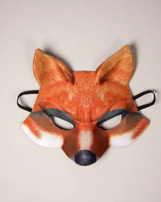 Produktbild von Erwachsenen Maske mit Gummizug Fuchs