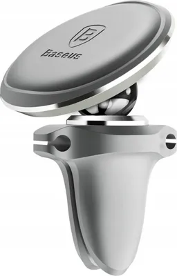 Image de Baseus Support magnétique pour grille d'aération de voiture (Argent)