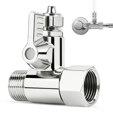 T-Stück Absperrventil 1/2 x 1/2 x 1/4, Wasseranschluss, 2-Wege
