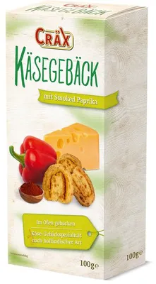 Produktbild von Cräx Käsegebäck mit Smoked Paprika 100 g