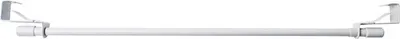 Produktbild von Klemmstange ausziehbar clip weiß 45-75 cm Ø 10 mm