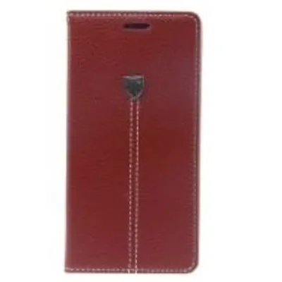 Produktbild von Book Case Handyhülle für Samsung Galaxy S6 Edge Plus Braun