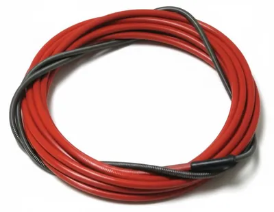 Image de Gaine guide-fil acier rouge 4 m pour fil de 1-1,2mm - ABICOR BINZEL - 124.0031
