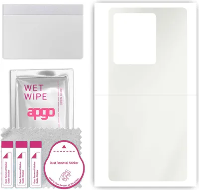 Produktbild von apgo Rückseite Schutzfolie, Matt, kompatibel mit Vivo IQOO Neo7, Hinten Hydrogel-Displayschutzfolie mit Positionierhilfe, kratzfest, einfache Montage
