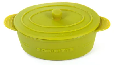 Produktbild von Mini Kochgeschirr Silikon Cocotte Backform Auflaufform Kasserolle 240 ml Gratin