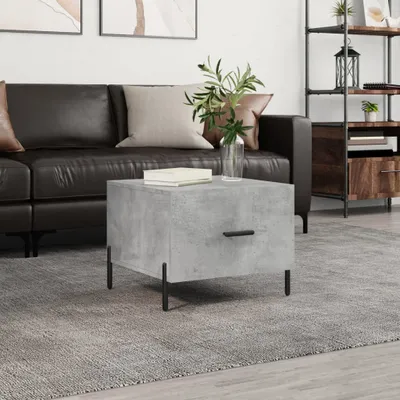 Produktbild von The Living Store Couchtisch Betongrau 50x50x40 cm Holzwerkstoff
