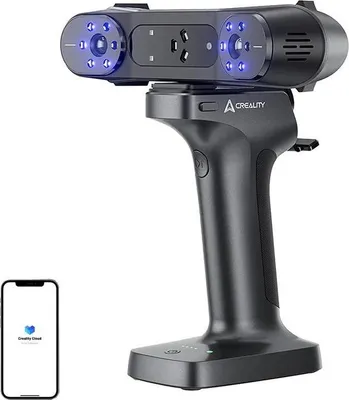 Scanner 3D Creality Ferret Pro - Wireless, Precisione 0.1mm, Per IOS/Android/PC/Mac