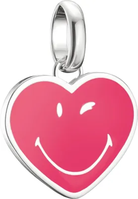 Zdjęcie produktu dla Thomas Sabo SMILEYWORLD® Heart Charm-Anhänger Connect Silber