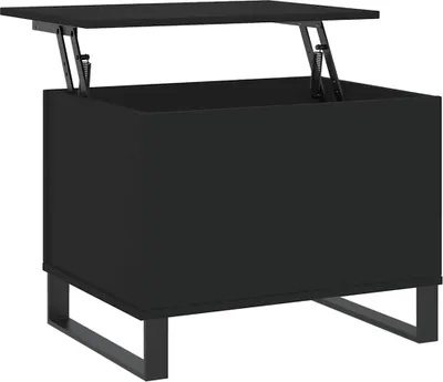 Produktbild von vidaXL Couchtisch Schwarz 60x44,5x45 cm Holzwerkstoff