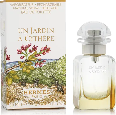 Produktbild von Hermes Un Jardin à Cythère, Unisex, 30 ml, Nachfüllbare Flasche, ALCOHOL - PARFUM (FRAGRANCE) - AQUA (WATER) -BENZYL SALICYLATE - LIMONENE -..., Frankreich, 1 Stück(e)