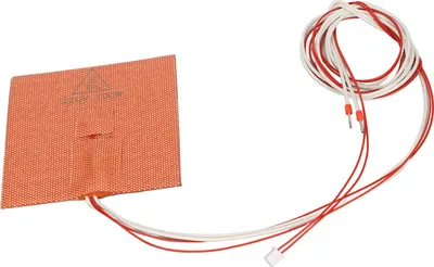 Image de Tapis chauffant pour imprimante 3D en silicone, 100 x 100 mm, 220 V, 100 W, caoutchouc importé, accessoire pour VORON V0.1 V0