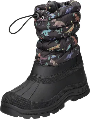 Produktbild von Sneakers Kinder-Jungen-Allwetterstiefel gefüttert Schwarz, Farbe:schwarz, EU Größe:34