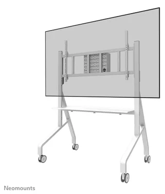 Produktbild von Neomounts FL50-575WH1 TV-Trolley 65-115" - schnelle Installation - Weiß, Multimedia-Wagen/Trolley, Stahl, 125 kg, 165,1 cm (65"), 2,92 m (115")