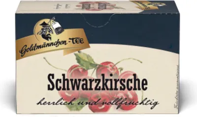 Produktbild von Goldmännchen Tee 4482 Schwarzkirsche 20 St./Pack.