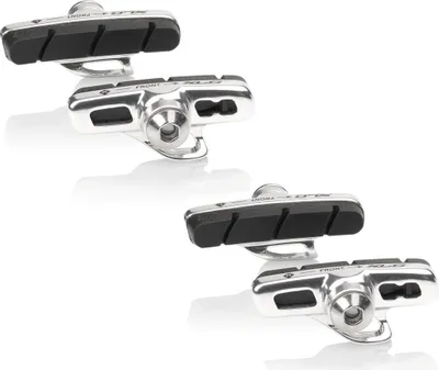 Produktbild von XLC Cartridge Road Bremssch. BS-R07 4er Set, 50mm, silber/schwarz,Campagnolo, silber/schwarz, 4-teilig (1 Set)