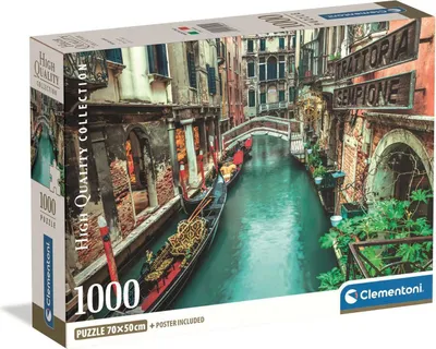 Zdjęcie produktu dla Clementoni High Quality Collection 39945, 1000 szt., Miast, 18 lat(a)