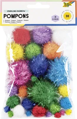 Immagine prodotto di folia 50311 folia pompon SPARKLING RAINBOW, misure assortite