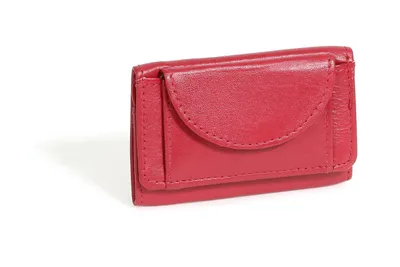 Produktbild von LEAS Minibörse Echt-Leder, rot Mini-Edition''