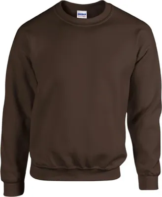 Produktbild von Gildan 18000 | Heavy Blend Crewneck Sweatshirt | Pullover - Farbe: Dark Chocolate - Größe: L