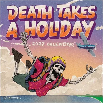 Produktbild von "Death Takes a Holiday" – Wandkalender für das Jahr 2027