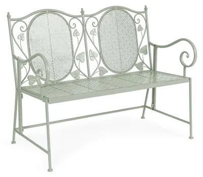 Produktbild von Klappbare Gartenbank 2-Sitzer aus Stahl Harriet YES