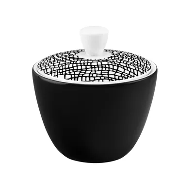 Immagine prodotto di Zuccheriera 0,26 ltr. FASHION GLAMOROUS BLACK, nero, Seltmann Weiden