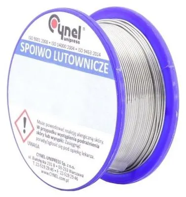 Imagen del producto de Bobina de estaño, 3,0 mm, 100 g, composición Sn60Pb40