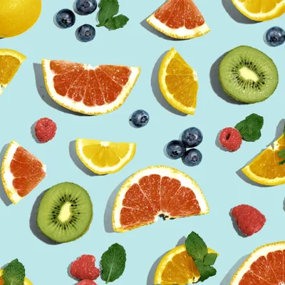 Produktbild von 20 Servietten Summer Fruity - Geschmack der Früchte 33x33cm